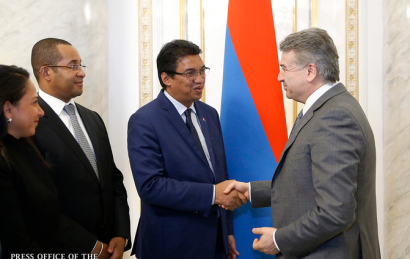 Վարչապետն ընդունել է Մադագասկարի Հանրապետության արտաքին գործերի նախարարին
