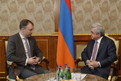 Նախագահն ընդունել է Հարավային Կովկասի ու Վրաստանի ճգնաժամի հարցերով ԵՄ հատուկ ներկայացուցչին. ՖՈՏՈՌԵՊՈՐՏԱԺ