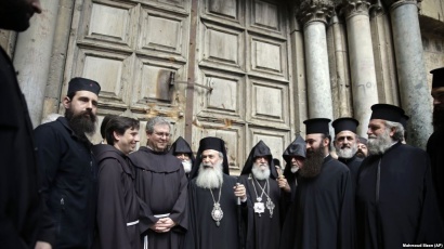 Երուսաղեմում բացվեցին Սուրբ Հարության տաճարի դռները. հարկերի հարցը հետաձգվել է