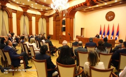 Արցախի նախագահն ընդունել է ԱՄՆ հայ իրավաբանների միության պատվիրակությանը