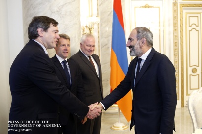 Վարչապետ Փաշինյանն ընդունել է ԵԱՀԿ Մինսկի խմբի համանախագահներին