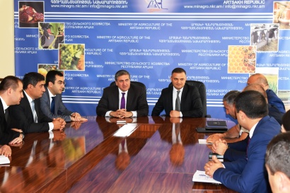 ՀՀ գյուղատնտեսության նախարար Արթուր Խաչատրյանն այցելել է Արցախի Հանրապետություն. ՖՈՏՈՌԵՊՈՐՏԱԺ