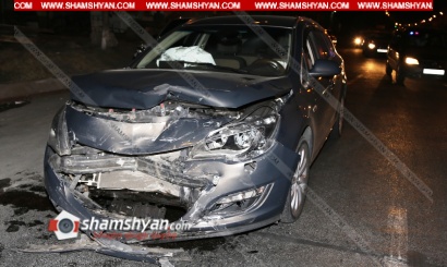 Խոշոր ավտովթար Երևանում. բախվել են Opel-ները. կան վիրավորներ. վթարի վայր է ժամանել ՃՈ հետաքննչական բաժանմունքի պետը. ՖՈՏՈՌԵՊՈՐՏԱԺ, ՏԵՍԱՆՅՈՒԹ