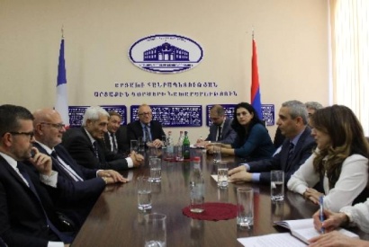 Արցախի ԱԳՆ ղեկավարն ընդունել է ֆրանսիական Ալֆորվիլ քաղաքի պատվիրակությանը