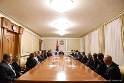 Բակո Սահակյանը ընդունել է «Արցախ Րութս Ինվեսթմենթ» կազմակերպության պատվիրակությանը