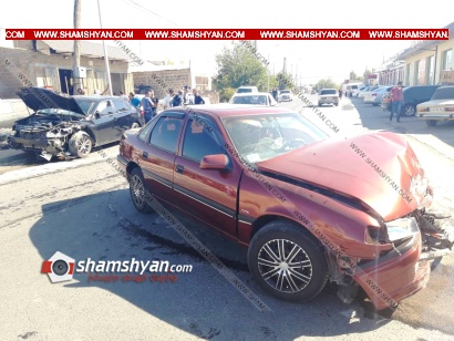 Խոշոր ավտովթար Արարատի մարզում․ բախվել են Toyota Camry-ն և Opel-ը․ կա վիրավոր․ ժամանել են տարածքի ոստիկանապետն ու ՃՈ վաշտի հրամանատարը․ ՖՈՏՈՌԵՊՈՐՏԱԺ