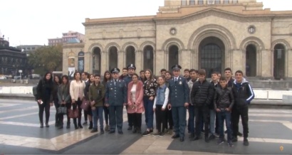 Դպրոցականների այցը ոստիկանության կրթօջախ. ՏԵՍԱՆՅՈՒԹ