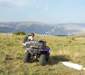 Ողբերգական դեպք Ծաղկաձորում. Համահայկական խաղերին մասնակցելու համար ԱՄՆ-ից Հայաստան ժամանած 20-ամյա երիտասարդը Կվադրացիկլով վթարի է ենթարկվել և տեղում մահացել.ՖՈՏՈՌԵՊՈՐՏԱԺ
