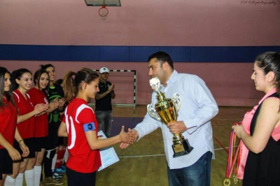 Ֆուտզալի աղջիկների առաջնությունում հաղթել է մանկավարժական համալսարանի թիմը
