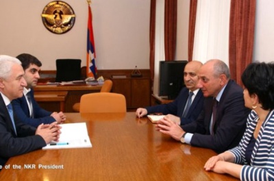 Բակո Սահակյանն ընդունել է Հայաստանի պետական տնտեսագիտական համալսարանի ռեկտորին