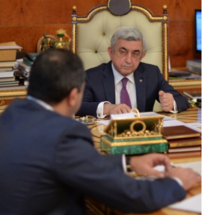 Նախագահին գլխավոր դատախազը ներկայացրել է հանցավորության հակազդման, օրինականության ապահովման և այլ ուղղություններով 2017թ. իրականացված աշխատանքները