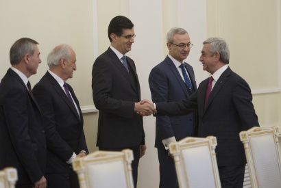 ՀՀ Նախագահը հանդիպում է ունեցել «ՏՏ ոլորտում համաշխարհային ներդրման համար» մրցանակաբաշխության կազմակերպիչների հետ. ՖՈՏՈՌԵՊՈՐՏԱԺ
