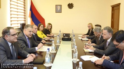 ՀՀ Արդարադատության նախարարն ընդունել է Եվրոպական հանձնաժողովի պատվիրակությանը