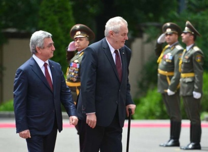 Նախագահ Սերժ Սարգսյանը շնորհավորական ուղերձ է հղել Չեխիայի նախագահ Միլոշ Զեմանին