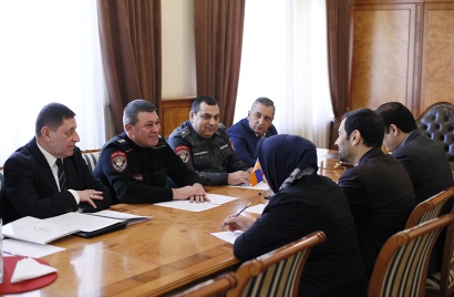 ՀՀ ոստիկանության պետն ընդունեց ՀՀ-ում ԻԻՀ արտակարգ և լիազոր դեսպանի գլխավորած պատվիրակությանը. ՏԵՍԱՆՅՈՒԹ