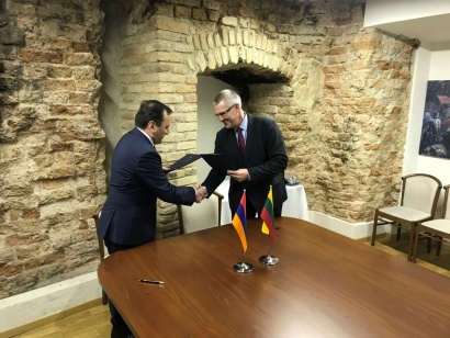 Ստորագրվել է պաշտպանության բնագավառում հայ-լիտվական համագործակցության ծրագիրը
