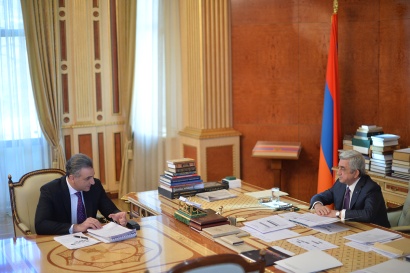 Նախագահին գյուղատնտեսության նախարարը ներկայացրել է ոլորտի բարեփոխումները և իրականացվող ծրագրերը