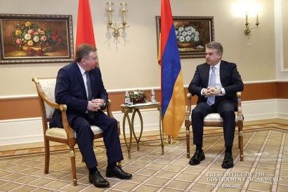 Հարաբերությունների խորացման մեծ ներուժ է առկա. վարչապետ Կարեն Կարապետյանն Ալմաթիում հանդիպել է Բելառուսի գործընկերոջ հետ