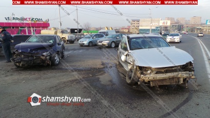 Խոշոր ավտովթար Երևանում. բախվել են Opel-ները. վիրավորներին առաջինը օգնության են հասել ՀՀ ՊՆ Ռազմական ոստիկանության ծառայողները. ՖՈՏՈՌԵՊՈՐՏԱԺ, ՏԵՍԱՆՅՈՒԹ