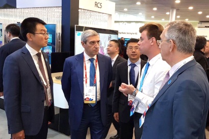 Նախարար Վահան Մարտիրոսյանին ներկայացվել են «ZTE» ընկերության նոր լուծումներով հագեցած տեխնիկական հնարավորությունները. ՖՈՏՈՌԵՊՈՐՏԱԺ