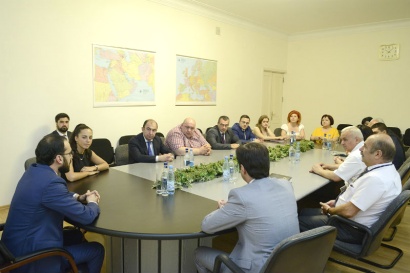 ՀՀ փոխվարչապետը Քաղաքացիական ավիացիայի կոմիտեի աշխատակազմին ներկայացրել է կոմիտեի նորանշանակ նախագահին