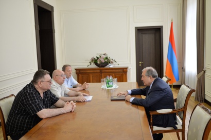 Արմեն Սարգսյանը կաջակցի միջազգային գիտական կենտրոնների և հայ գիտնականների համագործակցությանը
