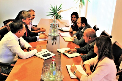 Էրիկ Գրիգորյանն ընդունել է CNF-ի գործադիր տնօրեն Ջեոֆ Ջակոմինիին և ազգային համակարգող Արման Վերմիշյանին
