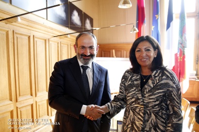 Երևանը հատուկ տեղի ունի փարիզեցիների սրտում. Նիկոլ Փաշինյանը հանդիպել է Փարիզի քաղաքապետ Անն Իդալգոյի հետ. ՖՈՏՈՌԵՊՈՐՏԱԺ