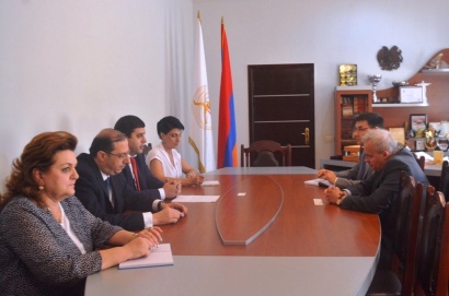 ՀՀ սպորտի և երիտասարդության հարցերի նախարարությունում հյուրընկալվել է Հայաստանում Ռուսաստանի Դաշնության արտակարգ և լիազոր դեսպան Սերգեյ Կոպիրկինը