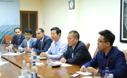 ՀՀ տնտեսական զարգացման և ներդրումների նախարարի պաշտոնակատար Տիգրան Խաչատրյանն հանդիպել է չինացի ներդրողների հետ