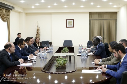 Քաղաքապետ Հայկ Մարությանն ընդունել է ՄԱԿ-ի խաղաղ հավաքների և միավորումների ազատության իրավունքի հարցերով հատուկ զեկուցող Կլեմեն Վուլեին