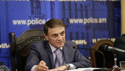 ՀՀ ոստիկանության պետ Վալերիյ Օսիպյանը հեռախոսազրույց է ունեցել Ղազախստանի Հանրապետության ներքին գործերի նախարար Կալմուխանբետ Կասիմովի հետ