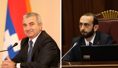 Արցախի ԱԺ նախագահ Աշոտ Ղուլյանը շնորհավորել է ՀՀ Ազգային ժողովի նորընտիր նախագահին