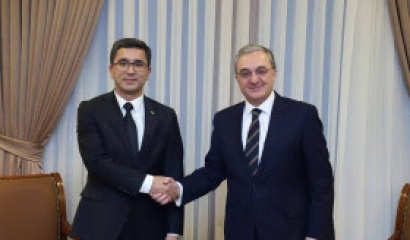 Թուրքմենստանի դեսպանն իր հավատարմագրերի պատճենը հանձնեց Հայաստանի ԱԳ նախարարի պաշտոնակատարին