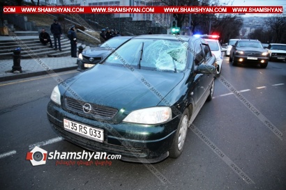Երևանում 36-ամյա վարորդը Opel-ով վրաերթի է ենթարկել հետիոտնին. վարորդը փախուստի չի դիմել, բժիշկները պայքարում են վիրավորի կյանքի համար. ՖՈՏՈՌԵՊՈՐՏԱԺ, ՏԵՍԱՆՅՈՒԹ