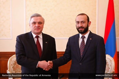 Քննարկվել են հայ-ուկրաինական հարաբերությունների համատեղ օրակարգին վերաբերող հարցեր