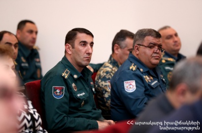 Մեր հիմնական ուշադրությունը և գործողությունները պետք է ուղղված լինեն ռիսկի նվազեցմանը. կոլեգիայի նիստ ԱԻ նախարարությունում. ՖՈՏՈՌԵՊՈՐՏԱԺ
