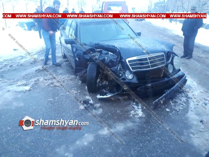 Ավտովթար Կոտայքի մարզում. բախվել են Mercedes-ն ու «07»-ը. վիրավորների թիվը հասել է 5-ի. ՖՈՏՈՌԵՊՈՐՏԱԺ