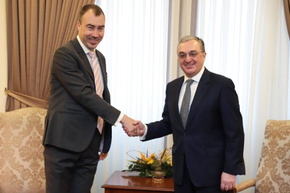 Հայաստանի ԱԳ նախարար Զոհրաբ Մնացականյանն ընդունել է Հարավային Կովկասում և Վրաստանի ճգնաժամի հարցերով ԵՄ հատուկ ներկայացուցիչ Տոյվո Կլաարին
