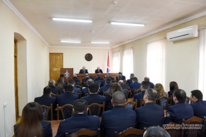 Բակո Սահակյանը մասնակցել է Արցախի Հանրապետության դատախազության 2018 թվականի գործունեության արդյունքների ամփոփման կոլեգիայի նիստին