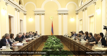 Եվրոպական միության անդամ երկրների՝ Արեւելյան գործընկերության հարցերով հատուկ դեսպանների հետ հանդիպում է տեղի ունեցել խորհրդարանում