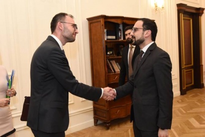 Տիգրան Ավինյանն ընդունել է Եվրոպական ներդրումային բանկի պատվիրակությանը