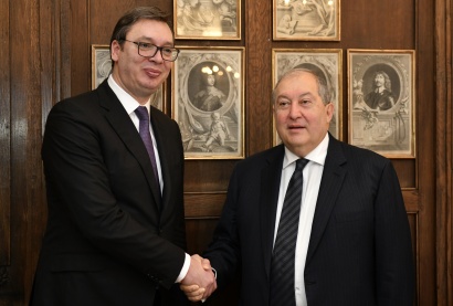 Հայ-սերբական հարաբերություններն ունեն զարգացման ներուժ. նախագահ Սարգսյանը հանդիպել է Սերբիայի նախագահի հետ