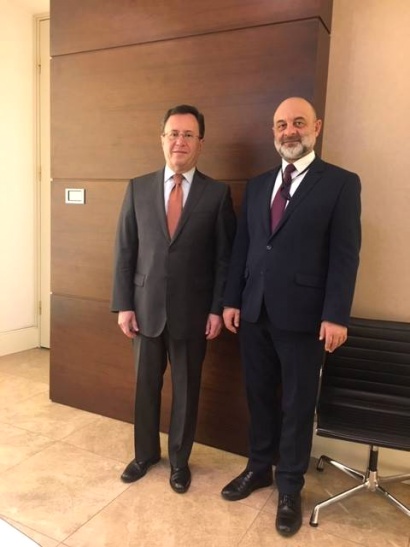 Լեհաստանում ՀՀ դեսպան Սամվել Մկրտչյանը հանդիպել է Լեհաստանի արտաքին գործերի նախարարության պետական քարտուղար Մաչեյ Լանգի հետ