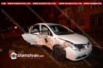 Երևանում բախվել են 23-ամյա վարորդի Mercedes-ն ու 30–ամյա վարորդի Nissan-ը. 6 վիրավորներից 2-ը երեխաներ են. Mercedes-ի վրայից համարանիշները հանել էին. ՖՈՏՈՌԵՊՈՐՏԱԺ, ՏԵՍԱՆՅՈՒԹ
