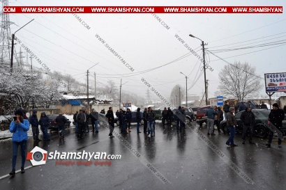 Բողոքի ցույց Վանաձորում. փակել են Մ-6 միջպետական ճանապարհը. ՖՈՏՈՌԵՊՈՐՏԱԺ