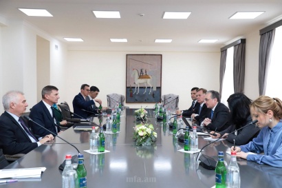 ԱԳ նախարար Զոհրաբ Մնացականյանը հանդիպել է Եվրոպական հանձնաժողովի փոխնախագահին