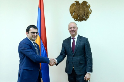 Տրանսպորտի նախարար Հակոբ Արշակյանը բուլղարացի գործընկերոջ հետ քննարկել է համատեղ ծրագրեր իրականացնելու հնարավորությունները
