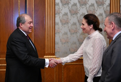 Նախագահ Արմեն Սարգսյանն ընդունել է Եվրոպայի խորհրդի խորհրդարանական վեհաժողովի մոնիտորինգային հանձնաժողովի համազեկուցողներին