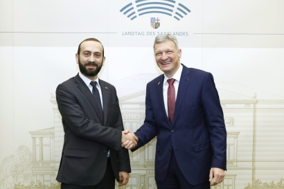 Արարատ Միրզոյանի գլխավորած պատվիրակությունը հանդիպումներ է ունեցել Զարլանդ երկրամասի խորհրդարանում եւ համալսարանում. ՖՈՏՈՌԵՊՈՐՏԱԺ